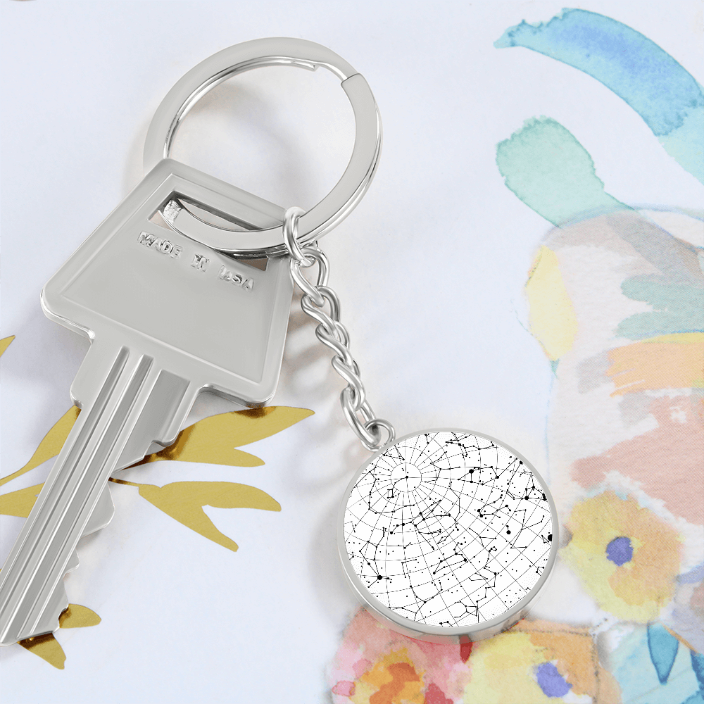 Celestial Night Sky Keychain Raritan NJ