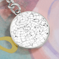 Celestial Night Sky Keychain Raritan NJ