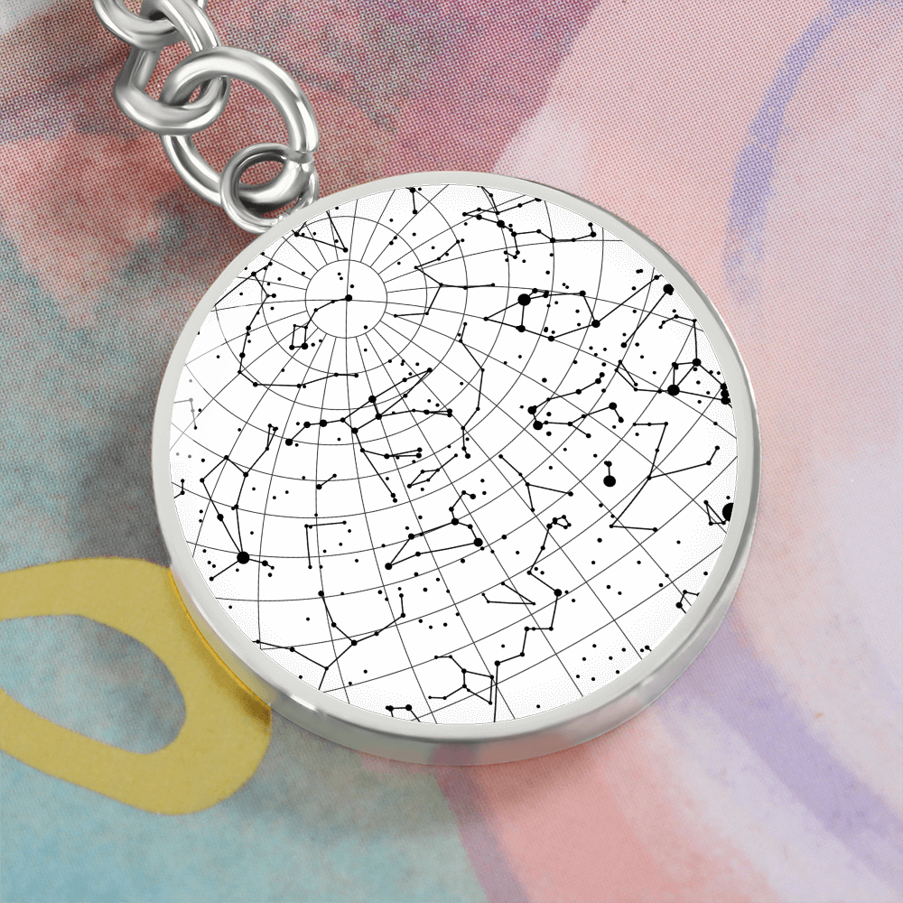 Celestial Night Sky Keychain Raritan NJ