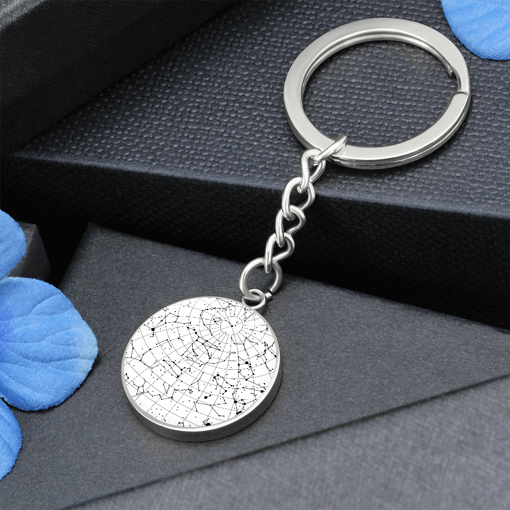 Celestial Night Sky Keychain Raritan NJ