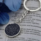 Celestial Night Sky Keychain Slippery Slope, PA