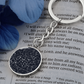 Celestial Night Sky Keychain 12032025