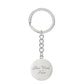 Celestial Night Sky Circle Pendant Keychain Chicago IL
