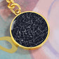 Celestial Night Sky Keychain Slippery Slope, PA