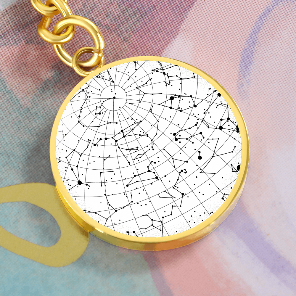 Celestial Night Sky Keychain Raritan NJ