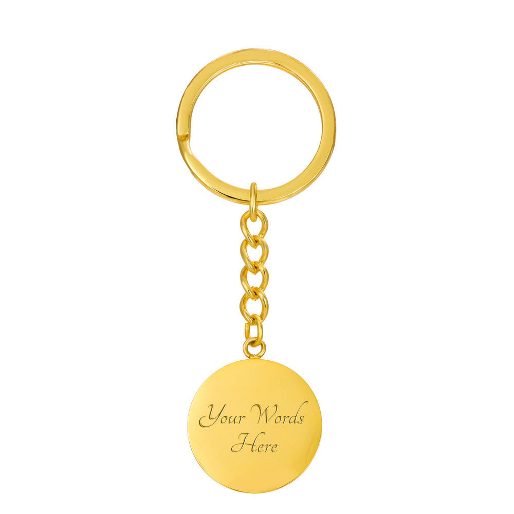Celestial Night Sky Keychain 12032025