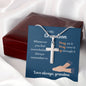 To My Grandson Pray Through It No Engraving On The Back