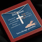 To My Grandson Pray Through It No Engraving On The Back