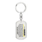 To My Grandson, Custom Keychain Love Always & Forever