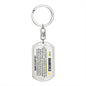 To My Grandchild Keychain