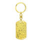 Les Deux Alpes Dog Tag Keychain