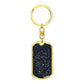 Celestial Night Sky Keychain Houston Texas