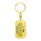 To My G'Son Keychain
