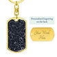 Celestial Night Sky Keychain London Vortex