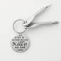 Celestial Night Sky Circle Keychain Reynolds, Georgia