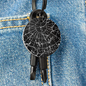Celestial Night Sky Personalized Circle Pendant Keyring