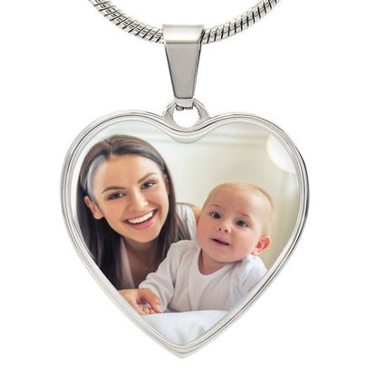 Mother's Day Photo Upload Necklace