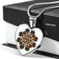 Every Child Matters Indigenous Community Canada Heart Shaped Personalized Charm Necklace Silver Gold