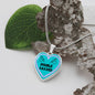 Double Vaxxed Heart Shaped Pendant, Necklace for Healthcare Worker