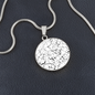 Celestial Night Sky Pendant Necklace