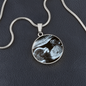 Ultrasound Necklace, Mom to Be Pendant Necklace