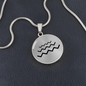 To My Daughter, Highs and Lows Circle Pendant Necklace