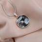 Ultrasound Necklace, Mom to Be Pendant Necklace