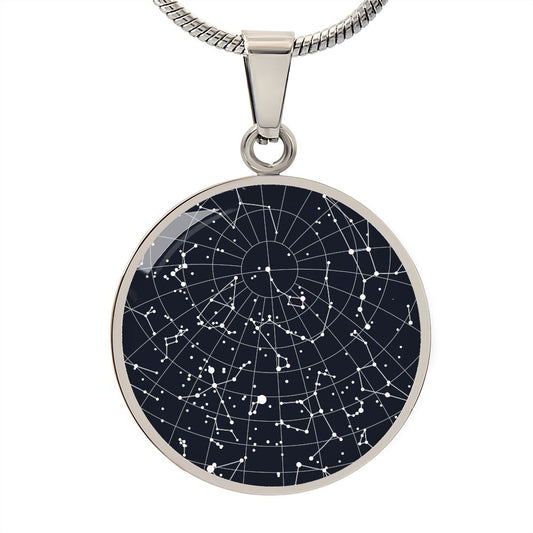 Celestial Night Sky Pendant Isle of Springs