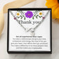 Thank you healthcare provider bracelet, nurse practitioner, NICU nurse, hand stamped infinity bracelet