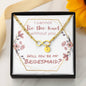 Tie the Knot Bridesmaid Gift, Personalized Infinity Charm Bracelet