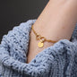 Tie the Knot Flower Girl Infinity Charm Bracelet Present
