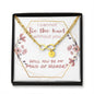 Tie the Knot Infinity Pendant Charm Bracelet, Wedding Thank you Gift for Maid of Honor