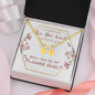 Tie the Knot Flower Girl Infinity Charm Bracelet Present