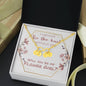 Tie the Knot Flower Girl Infinity Charm Bracelet Present