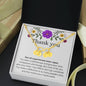 Thank you healthcare provider bracelet, nurse practitioner, NICU nurse, hand stamped infinity bracelet