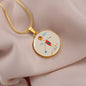 Circle Necklace Custom Superhero