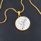 Circle Pendant Necklace