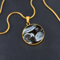Ultrasound Necklace, Mom to Be Pendant Necklace