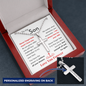 To My Son - Cross Necklace