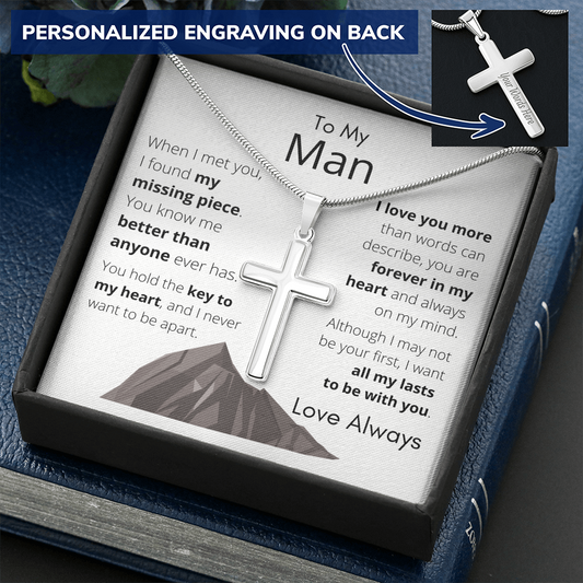 To My Man - Relationship Necklace - Love Always