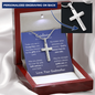 Confirmation Engraved Cross for Godson - Gift For Him from Godmother