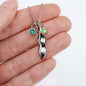 Mother of Two, Peas in a Pod, Mother's Day Necklace