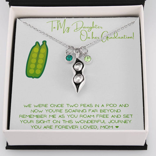 To my Daughter on her Graduation Swarovski Pendant Birthstone Necklace