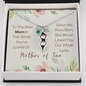 Mother of Two, Peas in a Pod, Mother's Day Necklace