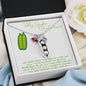 To my Daughter on her Graduation Swarovski Pendant Birthstone Necklace