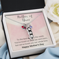 Mother of Three, Pea Pod Necklace, Mother's Day Gift