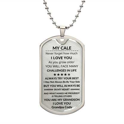 Cale Dog Tag
