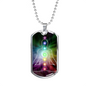 Seven Chakra Alignment Soul Purpose Necklace, Silver Gold Jewelry