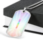 Seven Chakra Spiritual Necklace, Silver and Gold Jewelry