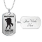 Brothers For Life | Custom Dog Tag